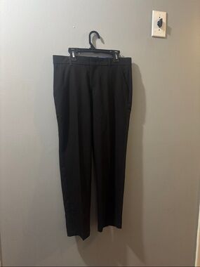 Izod boys size 12 black dress pants